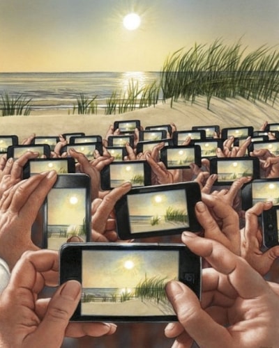 társadalmi valóság naplemente