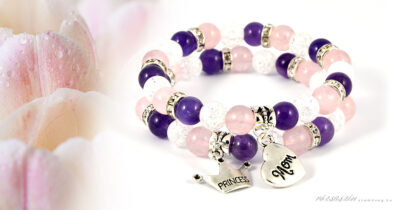 Szeretem az anyukámat ásványkarkötő | rozsaszinszemuveg.hu