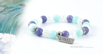 angelit-jade-hegyikristály rozsdamentes acél ásvány karkötő