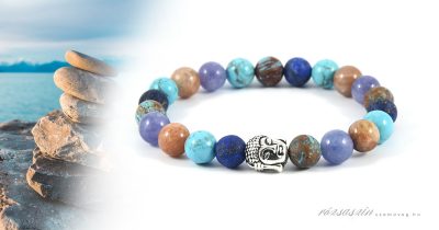 háborítatlan vagyok ásvány karkötő