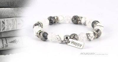 howlit-hegyikristály-képjáspis-rozsdamentes acél ásványkarkötő