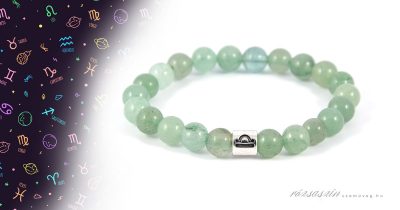 mérleg ásvány karkötő aventurin ásványokból