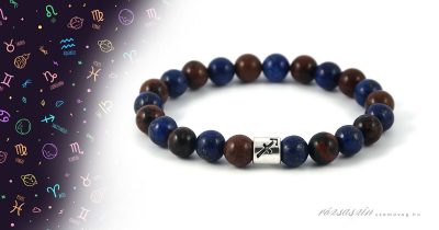 nyilas ásvány karkötő lapis lazuli obszidián ásványokból