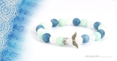 angyali melódia ásványkarkötő
