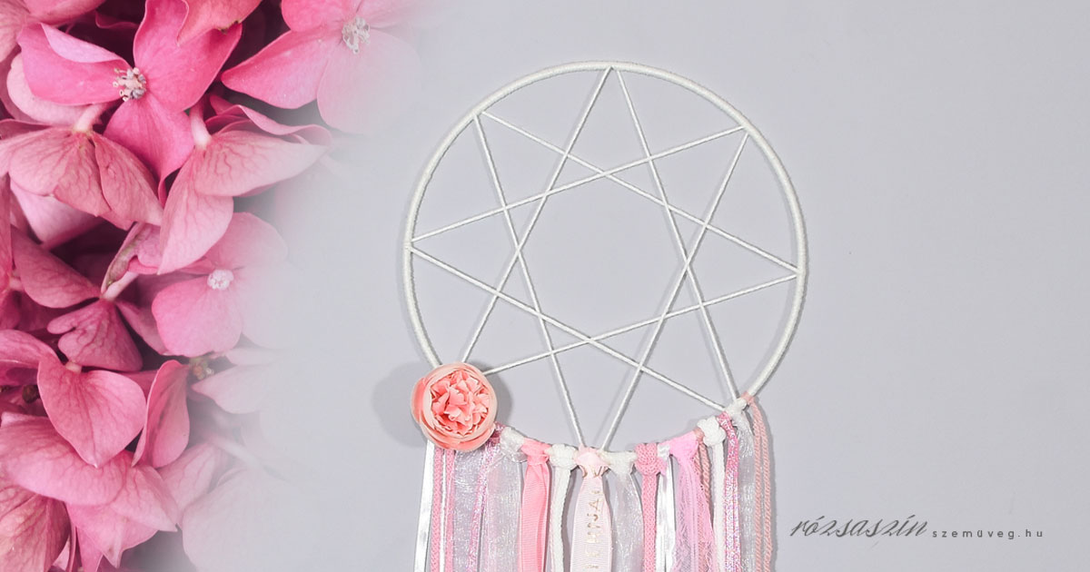 alomszep-rozsaszin-alomfogo (2) álomszép rózsaszín álomfogó 2
