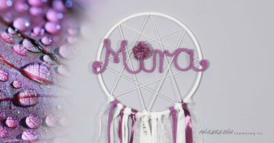 lila álomfogó névvel