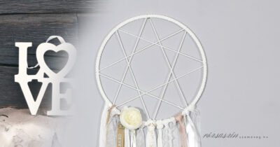 örök szerelem álomfogó ásványokkal