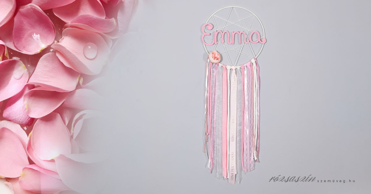 rozsaszin-alomfogo-nevvel rózsaszín álomfogó névvel