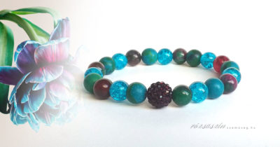 elbűvölő vagyok ásványkarkötő