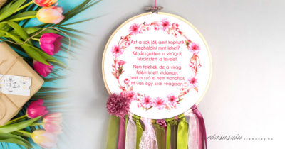 pedagógus köszöntő álomfogó