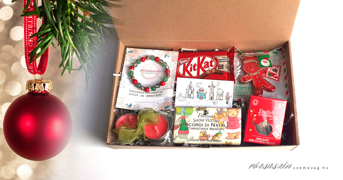 ünnepi hangulat ajándék box