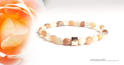 női energia ásvány karkötő